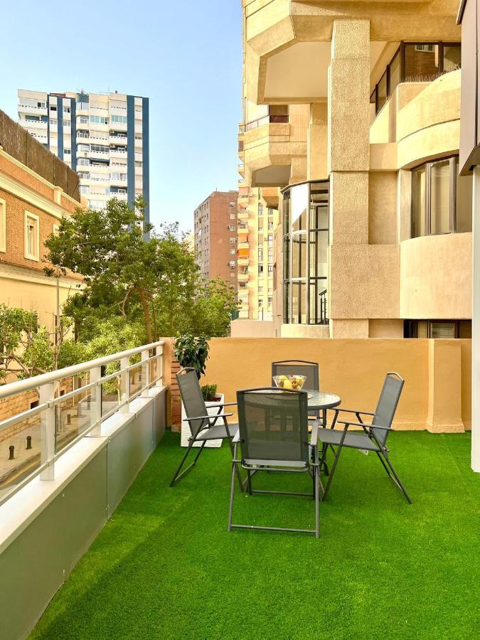 Malagueta Beach II & Private Terrace By Ele Apartments 말라가 외부 사진