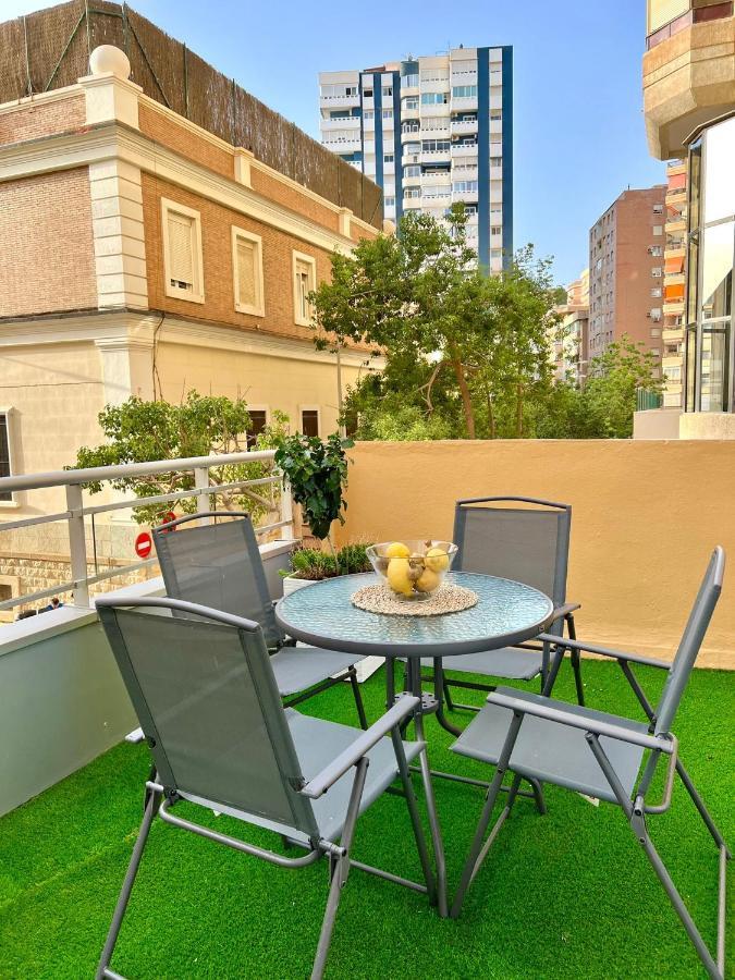 Malagueta Beach II & Private Terrace By Ele Apartments 말라가 외부 사진